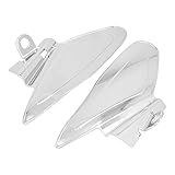 HDBUBALUS Motorcycle Saddle Heat Shields Air Deflector Fit for Indian Chief...