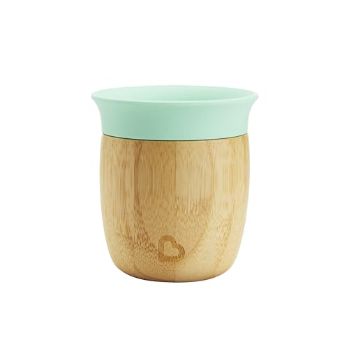 Image of Munchkin® Bambou™ 5oz Open Training Cup for Babies and Toddlers, Non-Toxic Bamboo and Food-Grade Silicone