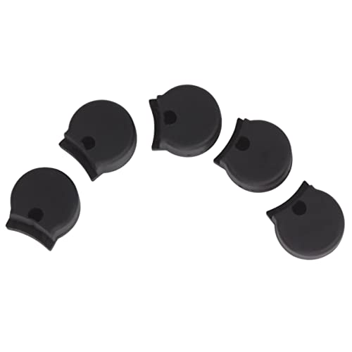FUNOMOCYA 5pcs Clarinet Thumb Rest Cushion Protector Soft Rubber Clarinet Thumb Rest Protector for Standard Size Flute Music Instrument Accessory
