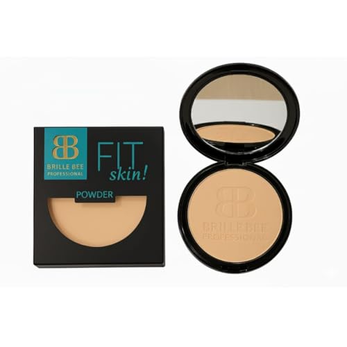Image of Fit Me 2-in-1 Natural Beige Matte Compact Powder, 12 Hour Oil Control, Sun Protection for Oily Skin, 20g (Beige)