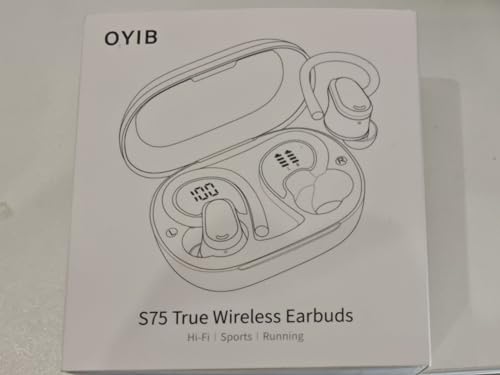 OYIB-Auriculares-inalambricos-Deportivos-2024-Auriculares-Bluetooth-54-con-HiFi-Estereo-HD-Microfono-50H-Cascos-Inalambricos-con-Pantalla-LED-IP7-Impermeable-Auriculares-para-Sport-Rojo