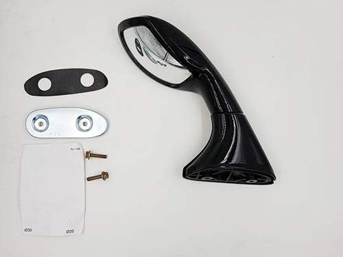 CLOUDSALE Car Bonnet Fender Side Mirror Wide Angle View Compatible With Toyota Fortuner New (Black) - Image 4 thumbnail