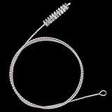 Flexible Drain Brush-Extra Long Nylon Cleaner for Cleaning Plumbing Sink Fridge Skinny Pipe Air Tube Hose Dredging Tool 143cm/56 inch (1 PCS)