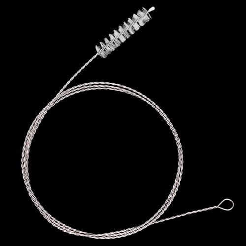 Flexible Drain Brush-Extra Long Nylon Cleaner for Cleaning Plumbing Sink Fridge Skinny Pipe Air Tube Hose Dredging Tool 143cm/56 inch (1 PCS)