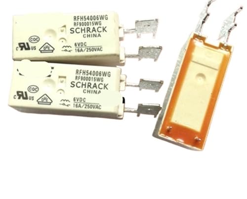 Relais de puissance RFH54006W 6V Commutation haute tension 16A stable Lot de 2