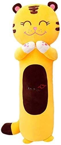 Tiger Cute Baby Plush Toy Tiger Doll Plush Pillow Lazy Soft Warm Pillow for Home Bedroom (60Cm) Joys (Size : 60Cm)