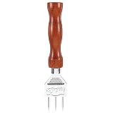 Cabilock Ice Picks for Breaking Ice,Stainless Steel Ice Breaker with Wooden Handle,Ice Fishing Safety...