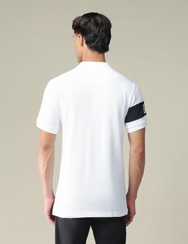 Image of U.S. Polo ASSN. Solid Slim Fit Polo T Shirts for Men - 100% Cotton, Half Sleeves Mens Tshirt