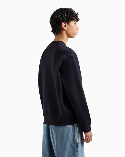 Armani Exchange Men's Pullover Sweatshirt with Bold Logo4