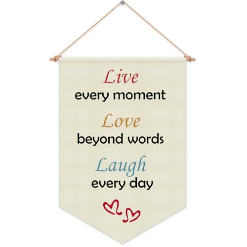 Inspirational Wall Decor for Kids Room Hanging Pennant Flag Banner Motivational Wall Decor for Nursery Playroom Game Room Mental Health Gifts Bedroom Decoration Christmas Birthday Gift