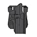 Paddle Holster Compatiable with 17 22 31 (Gen 1-4), Tactical 360 Degrees Adjustable Outside Waistband Holster Fits G17 G22 G31, OWB Carry, Right-Handed
