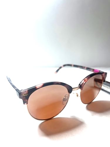 Foster Grant Sunglasses round club Havana pink rose4