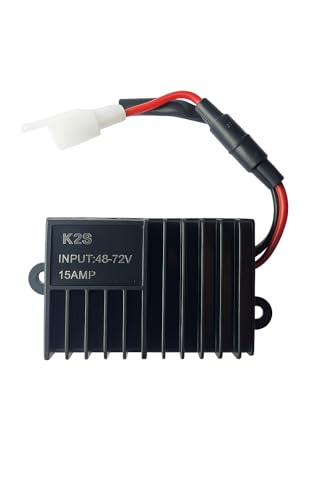 Image of E-Trendo 12V, 15A DC Converter | Input Dc 48V-72V, Output 12V 15A | Step-Down Power Supply For Electric Scooty, E-Bike, E-Rickshaw & E-Cart | Waterproof