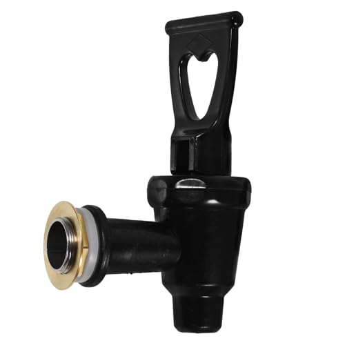 Toddmomy Grifo de Repuesto para Dispensador de Bebidas, Plástico Negro, Diseñado para Uso en Máquinas Expendedoras y Dispensadores de Café, Adecuado para Oficinas y Cafeterías