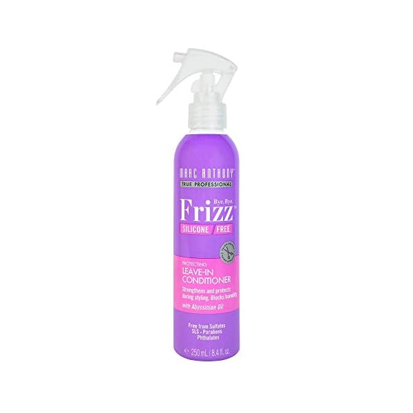 Marc Anthony Bye Bye Frizz Silicone Free Leave in Conditioner, 8.4 Ounces