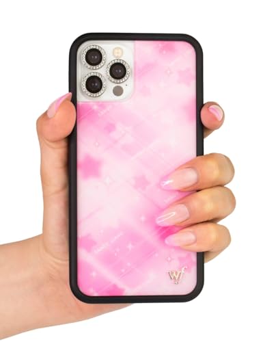 Image of Wildflower Cases - Compatible with iPhone 16 Pro Max | Protective Black Bumper, 6.5ft Drop Test Certified, Women Owned Small Business | Sandy Liang Collab | Starry Plaid