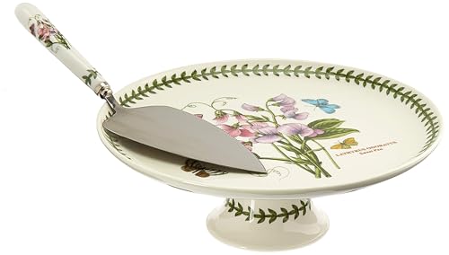 Portmeirion Botanic Garden 10' Footed Cake Plate...