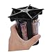 CAXUSD Novelty Coin Organizer Coin Counter Holder with Plastic Bucket Sleek Storage for Home Commercial Use