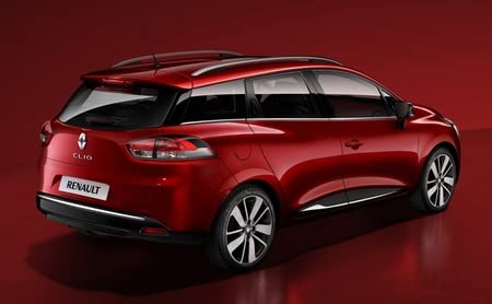 moto-MOLTICO Vloermatten voor de auto, velours autotapijten, geschikt voor Renault Clio IV (2012-2020), 4-delige set, zwarte automatten met blauwe siernaden