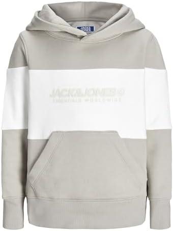 Felpa Con Cappuccio JACK&JONES JUNIOR Jjstar Jj Blocked Sweat Jnr – Bambini E Ragazzi
