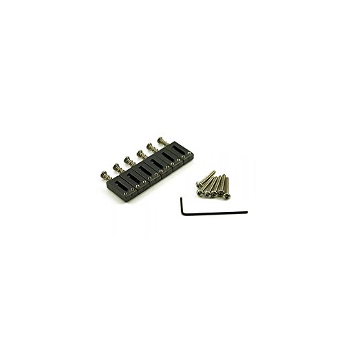 Graphtech Stringsaver Saddle Prs -6pcs, Schwarz