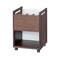 Amazon.co.jp: 家具の里 デスクワゴン ナチュラル色 国産家具