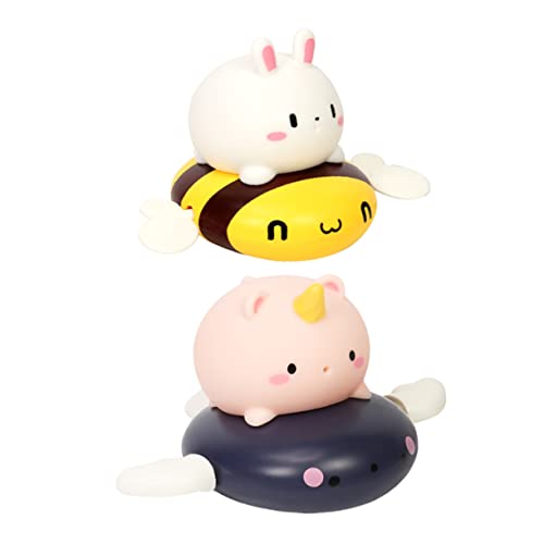 TOYANDONA 1juego Juguetes para Bebés Animales De Cartoon Juguetes De Agua Coloridos para Ducha y Bañera Estimulan La Imaginación Coordinación