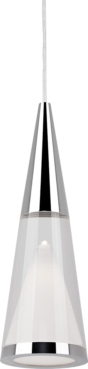 Kuzco Lighting 402401CH-LED Malabar Pendant LED, Chrome