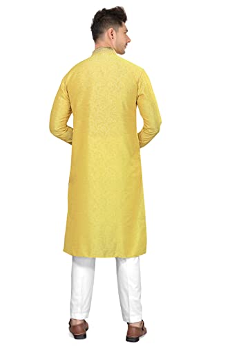 SK113 Men's Kurta Pajama Set Indian Traditional Party Wear Outfit4