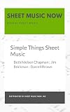 Simple Things Sheet Music