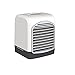 Wentylator Biurkowy USB, Mini Chłodnica Powietrza, Aromaterapia Biurkowa Wentylator Klimatyzacji USB Przenośny Nawilżacz Z Wentylatorem Elektrycznym (Color : White, Size : 13 * 13 * 16CM)