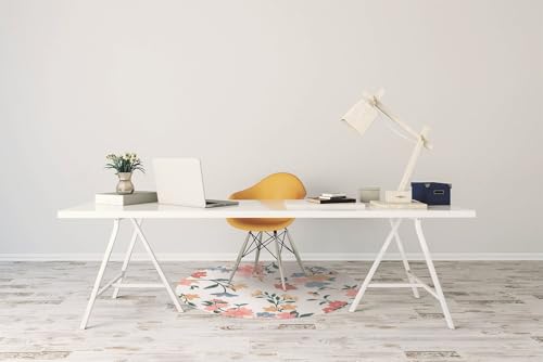 Tapis de chaise antidérapant et imperméable en PVC résistant aux dommages