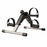 Alivio Portable Mini Exercise Bike Pedal for Arms, Legs, Workout, Gym Fitness Foot Pedal Exercisers Exercise Machine, Smooth Magnetic Resistance Drive (48 x 23 x 35.6cm)