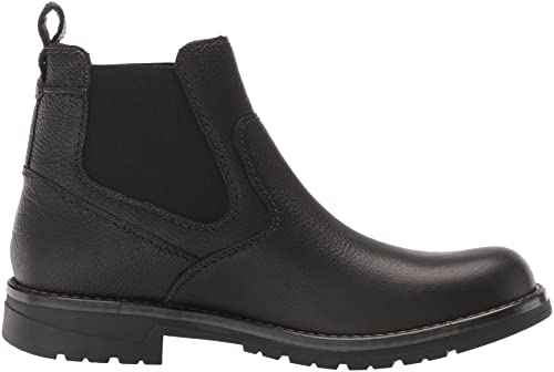 Clarks Men's Morris Up Waterproof Chelsea Boot, Black, 10 #TOP5