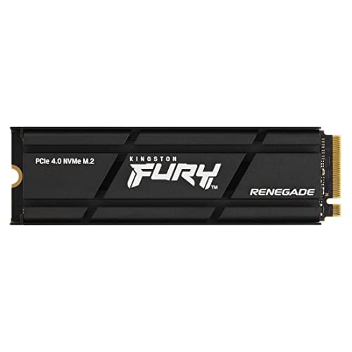 Kingston FURY Renegade 2000G PCIe 4.0 NVMe SSD W/ HEATSINK For gamers, enthusiasts and high-power users - SFYRDK/2000G