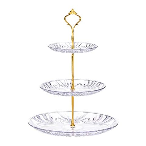 ceuao Soporte para Tartas de 3 Pisos Cover