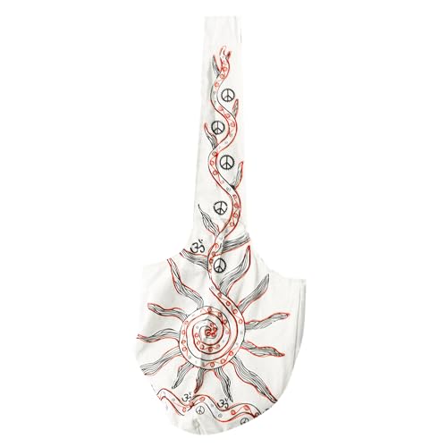 Image of Mandala Crafts Hippie Bag, Large Boho Hobo Purse for Women, Crossbody Shoulder Sling Bags for Indie Style Bohemian Accessory