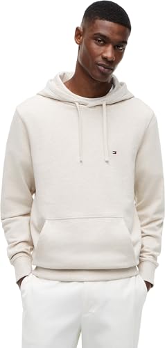 Sweat à capuche Tommy Hilfiger Essential Terry finitions premium et coton de qualité