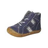 RICOSTA Baby Jungen Lauflernschuhe CAJU,Kinder Boots,lose Einlage,RICOSTAcare,schnürstiefelchen,flexibel,leicht,schnürschuhe,Nautic (170),21 EU