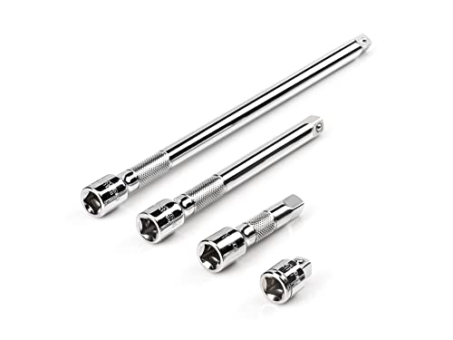 TEKTON 3/8 Inch Drive Extension Set, 4-Piece (1, 3, 6, 10 in.) |...