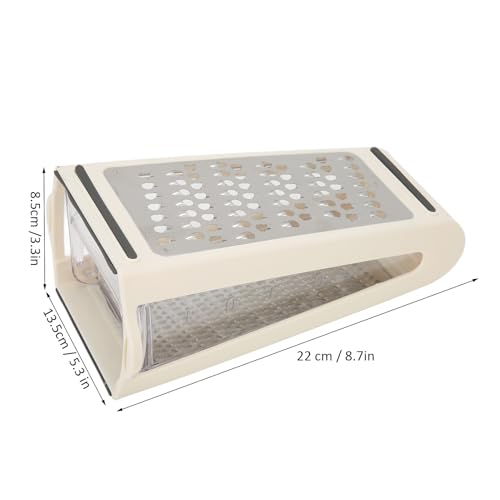 Rallador de caja doble con contenedor removible miniatura 3