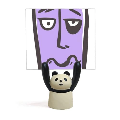 Pince mémo panda Sing fsketch pour décoration de bureau enfant