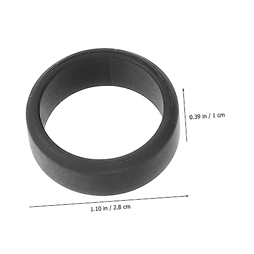 10 bandas de silicona flexibles para hombre miniatura 4