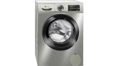 Balay 3TS994XD - Lavadora carga frontal, 9 kg, 1400 rpm, 60 cm, Autodosificación automática, Acero inoxidable