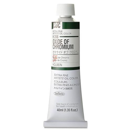 Holbein Artiste Couleurs à l'huile Oxyde de chrome tube 40 ml