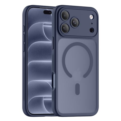 Symcele Designed for iPhone 18 Pro Case/iPhone 17 Pro Case, Deep Blue - image 1