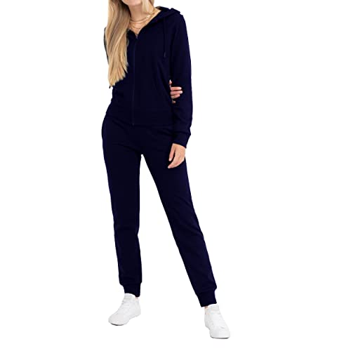 Basisstoff Lit Survêtement pour femme Bleu foncé Taille XL Cover