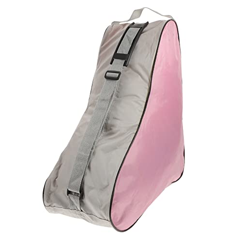 LAPYAPPE Roller Skate Bag High-capacity Mesh Tote for Ice Skating Design Heavy-duty Handles for Accessories