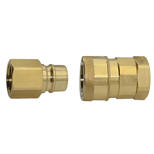 Natural Gas Hose with Quick Disconnect Fittings for Multi-purpose, 3/4 Inches