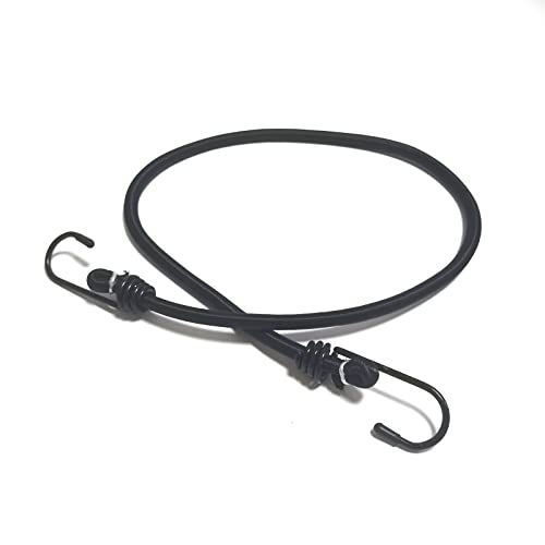 Bungee Cord Heavy Duty With Hooks, 1/4"X18" Bungee Cords Straps Outdoor, Multi Packs Rubber Tie Downs For Bike, Truck, Tarp, Boat, Camping, Uv Resistant - 10 Pack #TOP4